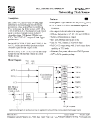 Datasheet ICS650R-07T manufacturer ICST